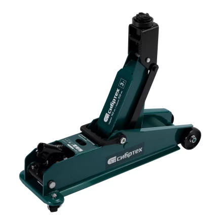 Домкрат гидравлический подкатной Сибртех 50841, 3 т, 192-532 мм, SUV купить в Уфе