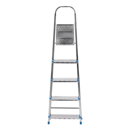 Стремянка Сибртех 97837, 5 ступеней, стальная, оцинкованная купить в Уфе