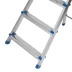 Стремянка Сибртех 97837, 5 ступеней, стальная, оцинкованная купить в Уфе