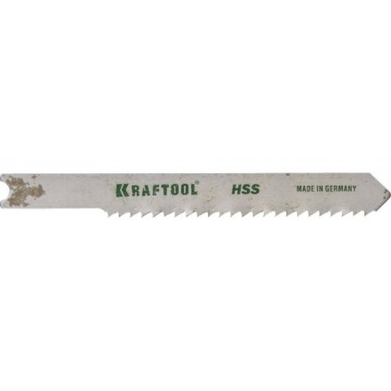 Полотна KRAFTOOL, U118B, для эл/лобзика, HSS, по металлу (1,5-5мм), US-хвост., шаг 2мм, 55мм, 2шт 159651-2 купить в Уфе