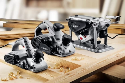 Рубанок электрический + станина ЗР-1300-110 серия МАСТЕР купить в Уфе