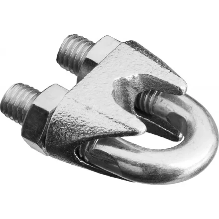 Зажим троса DIN 741, оцинкованный, 3мм, 100 шт, STAYER Master 30535-03 30535-03 купить в Уфе