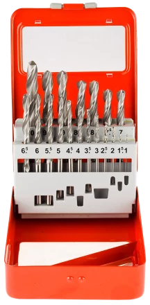 Наборы сверл по металлу Р6М5 точность В серия МАСТЕР купить в Уфе