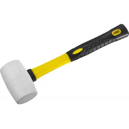 Киянка STAYER &quot;PROFI&quot; резиновая БЕЛАЯ, с фиберглассовой ручкой, 230г 20533-230 купить в Уфе