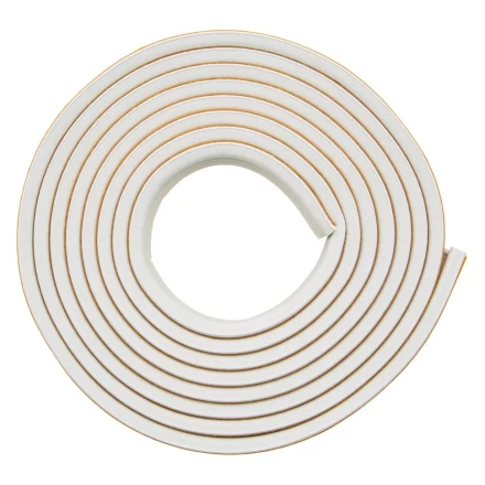 Уплотнитель резиновый, 12 м, профиль &quot;P&quot;, белый Сибртех 88907 купить в Уфе