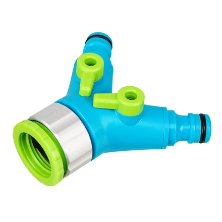 Разветвитель двухканальный Palisad Luxe 65774 с внутренней резьбой 3/4-1, с переключателем купить в Уфе