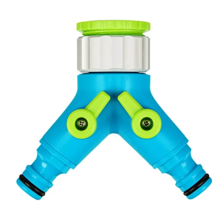 Разветвитель двухканальный Palisad Luxe 65774 с внутренней резьбой 3/4-1, с переключателем купить в Уфе