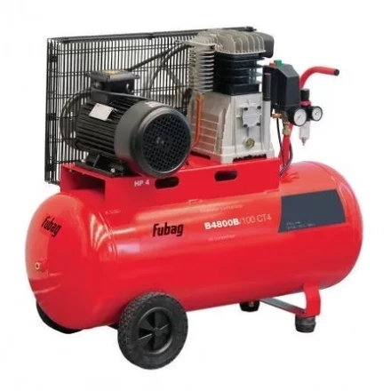 Компрессор масляный поршневой ременной В 4800В/ 100 СТ4 Fubag купить в Уфе
