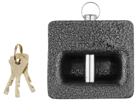 Замок навесной ЗУБР "МАСТЕР" повышенной защищенности, дисковый механизм секрета, ключ 7 PIN, 85х80мм 3720-10_z01 купить в Уфе