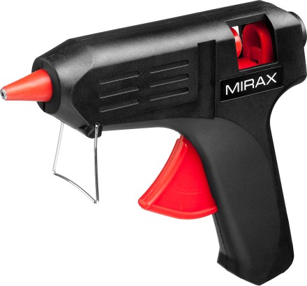 MIRAX. Пистолет клеевой (термоклеящий) электрический, 60Вт/220В, 11мм 06805 купить в Уфе