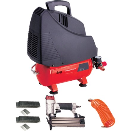 Компрессор безмасляный поршневой прямой привод Fubag Wood Master Kit +4 предмета купить в Уфе