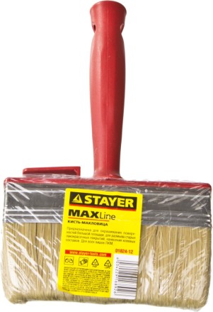 Макловица STAYER &quot;MASTER&quot; UNIVERSAL, светлая щетина, пластмассовый корпус, 3х12см 01824-12 купить в Уфе