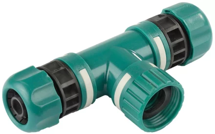 Тройник RACO &quot;Original&quot; Т-образный (резьба наружная 3/4&quot;-шланг 1/2&quot;-шланг 1/2&quot;) 4250-55287C купить в Уфе