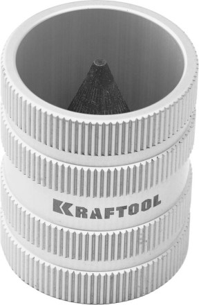 KRAFTOOL EXPERT. Фаскосниматель универсальный внутренний / внешний для труб из нерж. стали, меди, пластика. Металлический корпус. 23790-35 купить в Уфе