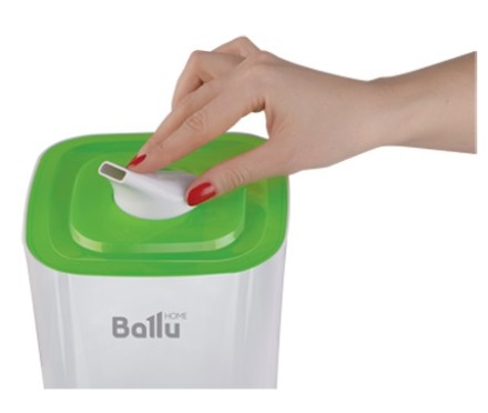 Увлажнитель ультразвуковой BALLU UHB-205 белый/зеленый купить в Уфе