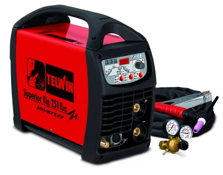 Сварочный аппарат Telwin SUPERIOR TIG 251 DC-HF/LIFT VRD  TIG ACC купить в Уфе