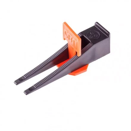 Система выравнивания плитки СВП - комплект: зажим + клин 250/250 шт Сибртех 88075 купить в Уфе