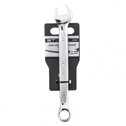 Ключ комбинированный 13 мм CrV антислип Stels 15250 купить в Уфе