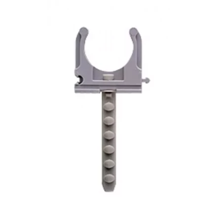 Скоба-держатель ЗУБР "МАСТЕР" для металлопластиковых труб, в комплекте с дюбелем, 20 мм, 6 шт 4-44956-20 купить в Уфе