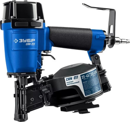 ЗУБР CRN-45, пневматический кровельный нейлер для барабанных гвоздей ЗУБР CRN (22-45 мм), Профессионал (31920) купить в Уфе