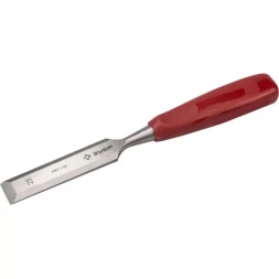 Стамеска ЗУБР "МАСТЕР" с пластмассовой ручкой, 25мм 18094-25