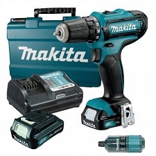 Аккумуляторная дрель-шуруповерт Makita DF 331DWYE4 купить в Уфе