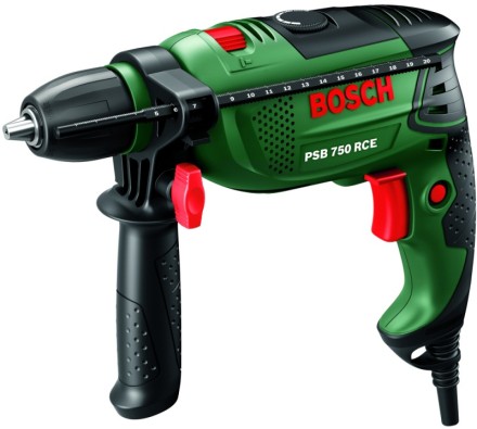 Дрель ударная BOSCH PSB 750 RСE (0.603.128.520) купить в Уфе