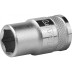 Торцовая головка KRAFTOOL &quot;INDUSTRIE QUALITAT&quot;, Cr-V, FLANK, хромосатинированная, 1/2&quot;, 13 мм 27805-13_z01 купить в Уфе