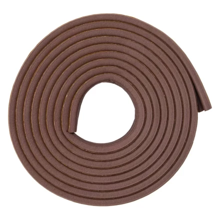 Уплотнитель резиновый, 12 м, профиль &quot;P&quot;, коричневый Сибртех 88908 купить в Уфе