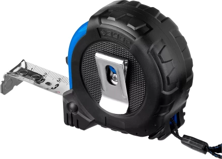 Рулетка ЗУБР &quot;НЕЙЛОН&quot;, нейлоновое покрытие, упрочненное полотно, ударопрочный обрезиненный корпус, 3м/16мм 34056-03-16_z01 купить в Уфе