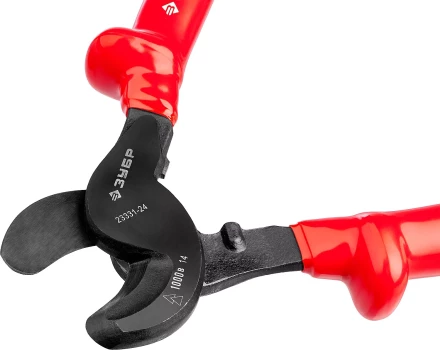 Кабелерез ЗУБР "ЭКСПЕРТ" "ЭЛЕКТРИК", высоковольтный до ~1000В, кабель до 60 кв.мм 23331-24_z01 купить в Уфе