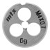 Плашка М4 х 0.7 мм, Р6М5 Matrix 770719 купить в Уфе