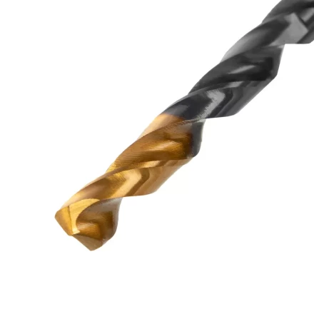 Сверло по металлу Denzel, 6 мм, HSS-Tin, Golden Tip, 10 шт. 717215 купить в Уфе