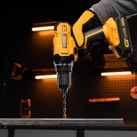 Сверло по металлу Denzel, 6 мм, HSS-Tin, Golden Tip, 10 шт. 717215 купить в Уфе