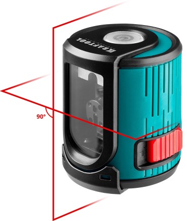 Нивелир лазерный линейный CL 20, сверхъяркий, KRAFTOOL 34700, двухлучевой, 20м, IP54, точн. 0,2 мм/м 34700 купить в Уфе