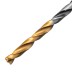 Сверло спиральное по металлу Denzel 3 x 61мм, Р6М5, Golden Tip, многогранная заточка, 2шт., 718268 купить в Уфе