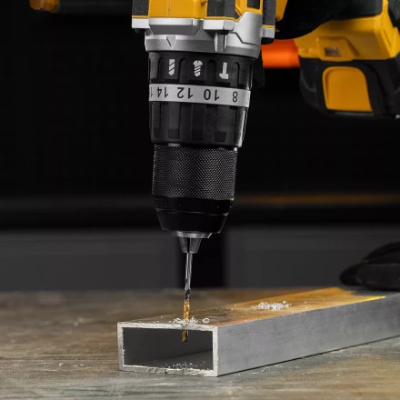 Сверло спиральное по металлу Denzel 3 x 61мм, Р6М5, Golden Tip, многогранная заточка, 2шт., 718268 купить в Уфе