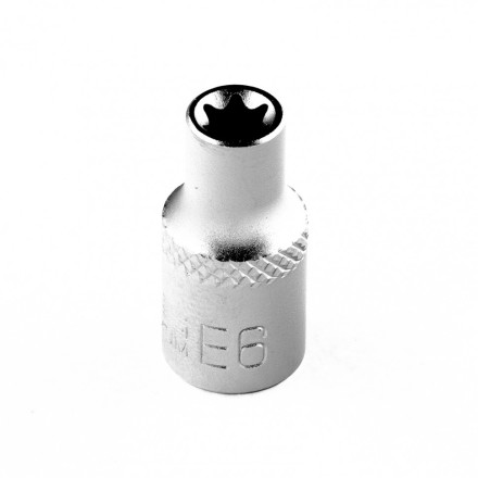 Головка торцевая 1/4 Е6 CrV Stels 13865 купить в Уфе