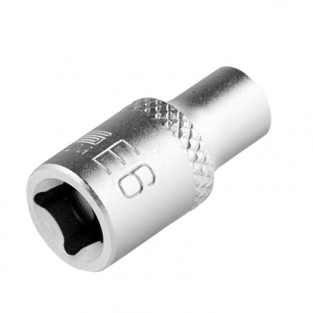 Головка торцевая 1/4 Е6 CrV Stels 13865 купить в Уфе
