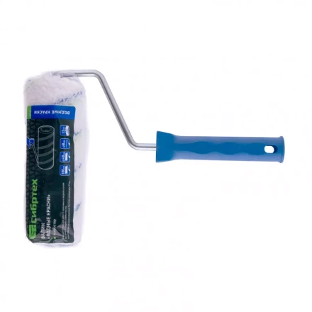 Валик &quot;Водные краски&quot; 180 мм ворс 12 мм D 48 мм D ручки 8 мм полиэстер Сибртех 80136 купить в Уфе