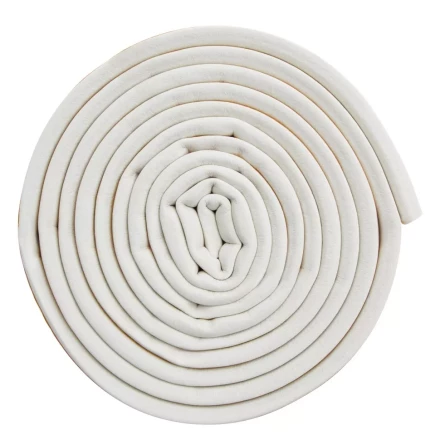 Уплотнитель резиновый, 12 м, профиль &quot;D&quot;, белый Сибртех 88909 купить в Уфе