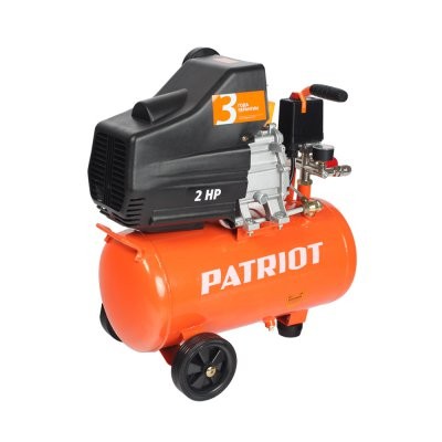 Компрессор масляный поршневой прямой привод PATRIOT EURO 24-240K набор KIT5B купить в Уфе