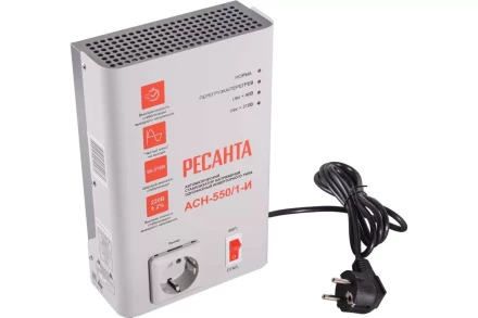Стабилизатор напряжения АСН-550/1-И Ресанта 63/6/75 купить в Уфе
