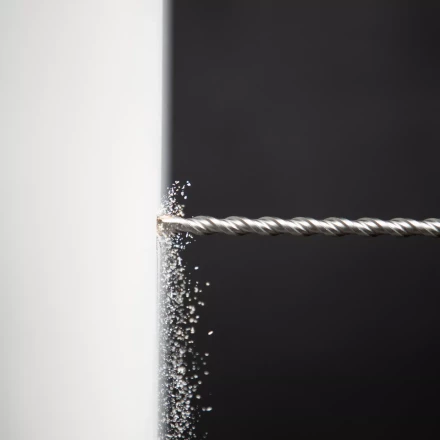 Бур по бетону Denzel, 8 x 210 мм, двойная спираль, три пылеотводящие кромки, 705013 купить в Уфе