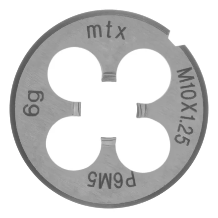 Плашка Matrix М10 х 1.25 мм, Р6М5, 770919 купить в Уфе