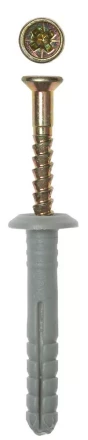 Дюбель-гвоздь ЗУБР полипропиленовый, грибовидный бортик, 6 x 80 мм, 5 шт 4-301356-06-080 купить в Уфе