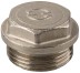 Заглушка GENERAL FITTINGS, 6-ти гранная головка с прижимной шайбой, латунь, наружная резьба, 1&quot; 51100-1 купить в Уфе