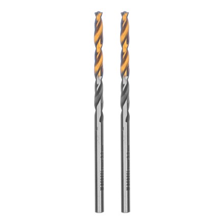Сверло спиральное по металлу 3,2 x 65мм, Р6М5, Golden Tip, многогранная заточка, 2шт. Denzel 718269 купить в Уфе