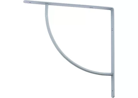 Кронштейн арочный выгнутый 150х150х20 мм серебряный СИБРТЕХ 94057 купить в Уфе