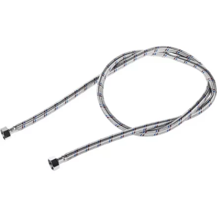 Подводка гибкая ЗУБР для воды, оплетка из нержавеющей стали, г/г 1/2&quot; - 1,5м 51005-G/G-150 купить в Уфе